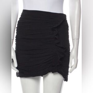 For love and lemons mini black skirt size small